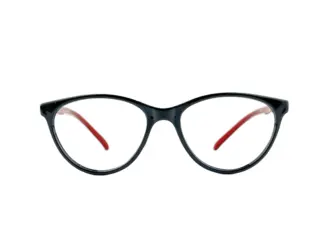 eBasic Black Red Eyeglass (ER-EG-TR-CE-FR-S-KD-14/Small)