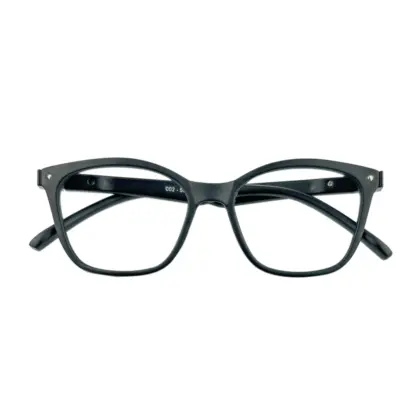 eBasic Transparent Black Eyeglass (ER-EG-TR-SQ-FR-M-TB-19/Medium) - Image 4