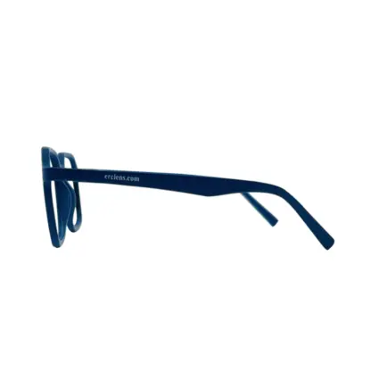 eBasic Matte Blue Eyeglass (ER-EG-TR-HG-FR-M-MU-17/Medium) - Image 2