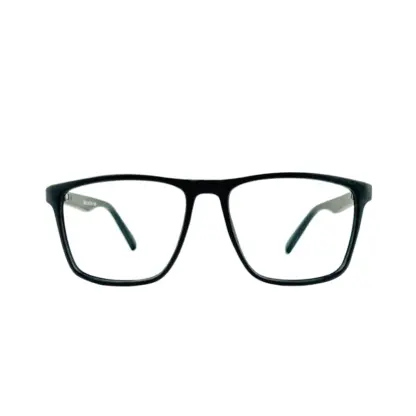 eBasic Black Eyeglass (ER-EG-TR-SQ-FR-L-BL-17/Large)