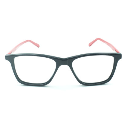 eBasic Black-Red Eyeglass (ER-EG-AT-SQ-FR-L-KD-21/Large) - Image 2
