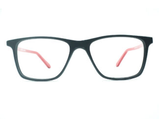 eBasic Black-Red Eyeglass (ER-EG-AT-SQ-FR-L-KD-21/Large)