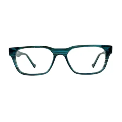 eBasic Blue Grey Eyeglass (ER-EG-AT-SQ-FR-L-TJ-23/Large)