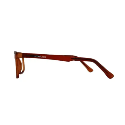 eBasic Coffee Brown Eyeglass (ER-EG-TR-RE-FR-M-CZ-17/Medium) - Image 3