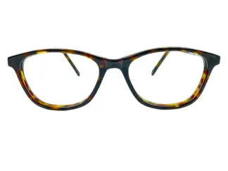 eBasic Golden Brown Mixed Eyeglass (ER-EG-AT-OV-FR-S-GX-24/Medium)