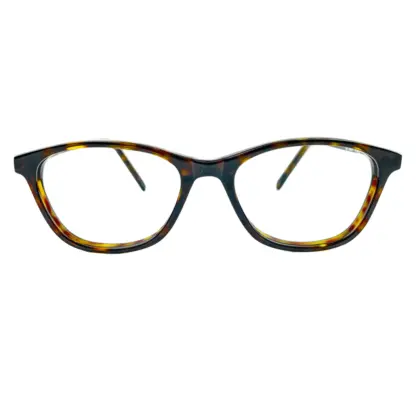 eBasic Golden Brown Mixed Eyeglass (ER-EG-AT-OV-FR-S-GX-24/Medium)