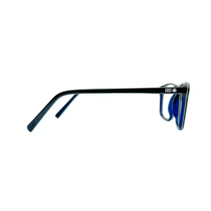 eBasic Black Blue White Eyeglass (ER-EG-AT-RE-FR-M-TG-25/Medium) - Image 2