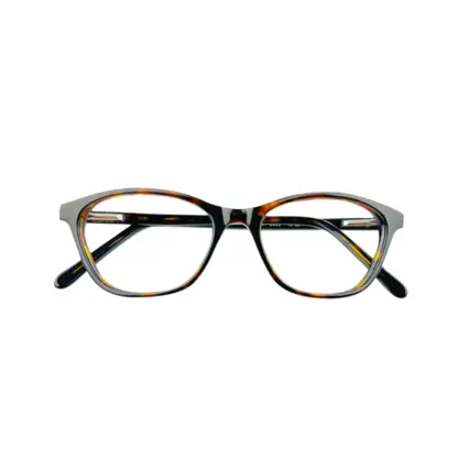 eBasic Golden Brown Mixed Eyeglass (ER-EG-AT-OV-FR-S-GX-24/Medium) - Image 6