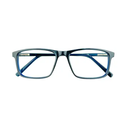 eBasic Black Blue White Eyeglass (ER-EG-AT-RE-FR-M-TG-25/Medium) - Image 6