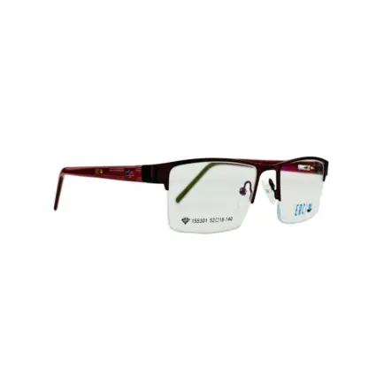 eBasic Dark Red Eyeglass (ER-EG-ML-RE-HR-M-DR-24/Medium) - Image 6