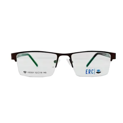 eBasic Black Brown Eyeglass (ER-EG-ML-RE-HR-M-BW-24/Medium) - Image 2