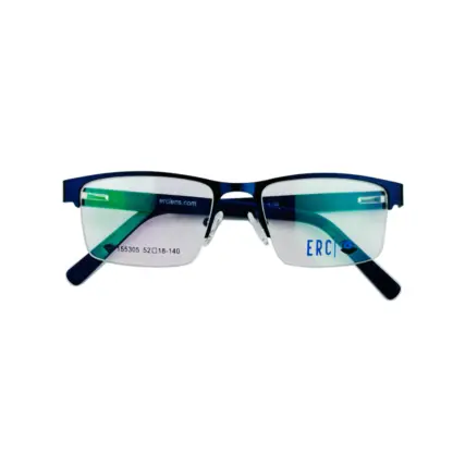 eBasic Blue Eyeglass (ER-EG-ML-RE-HR-M-BU-24/Medium)