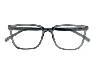 eBasic Transparent-Black Eyeglass (ER-EG-TR-PN-FR-L-TB-16/Large)